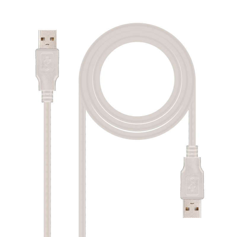 Cable USB 2.0  Tipo A/M-A/M  3.0 m