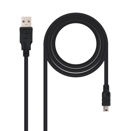 CABLE USB 2.0  TIPO A/M-MINI USB 5PIN/M  1.8 M