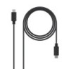 USB 2.0  1m cable USB USB C Negro