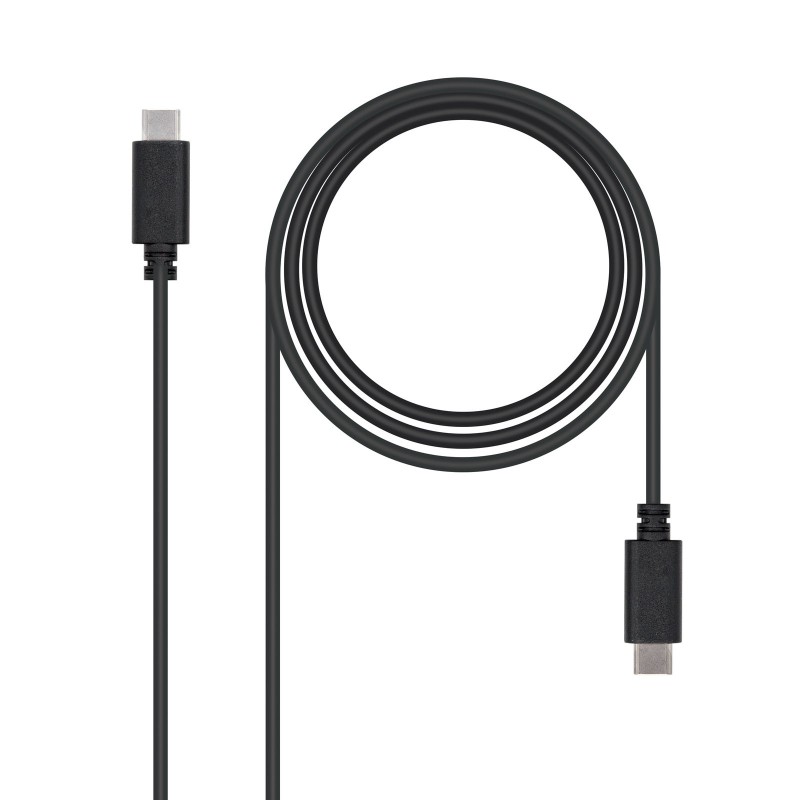 USB 2.0  2m cable USB USB C Negro