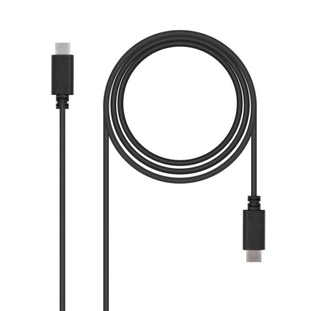 USB 2.0  2m cable USB USB C Negro