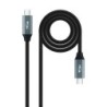 10.01.4303 cable USB USB 3.2 Gen 2x2 3 m USB C Negro  Gris