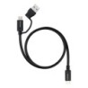 10.01.4801 cable USB USB 3.2 Gen 2 (3.1 Gen 2) 1 m USB A/USB C USB C 10 Gbit/s 60 W Negro