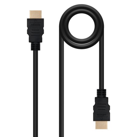 Cable HDMI V1.4 Alta Velocidad / HEC)  A/M-A/M  Negro  1 m