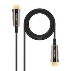 Cable HDMI V2.0 AOC 4K@60Hz 18Gbps A/M-A/M  Negro  15 m