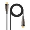 Cable HDMI V2.0 AOC 4K@60Hz 18Gbps A/M-A/M  Negro  15 m
