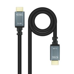 Cable HDMI 2.1 IRIS 8K A/M-A/M  Negro  0.5 m