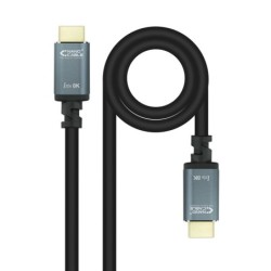 Cable HDMI 2.1 IRIS 8K A/M-A/M  Negro  2 Metros