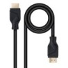 Cable HDMI V2.1 8K@60Hz 48Gbps CCS  A/M-A/M  Negro  0.5 m