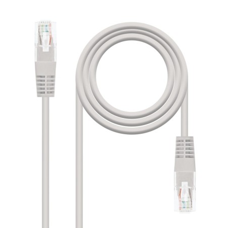 CABLE RED LATIGUILLO RJ45 CAT.6 UTP AWG24  0.5 M