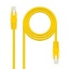 Cable Red Latiguillo RJ45 CAT.6 UTP AWG24  Amarillo  30 cm
