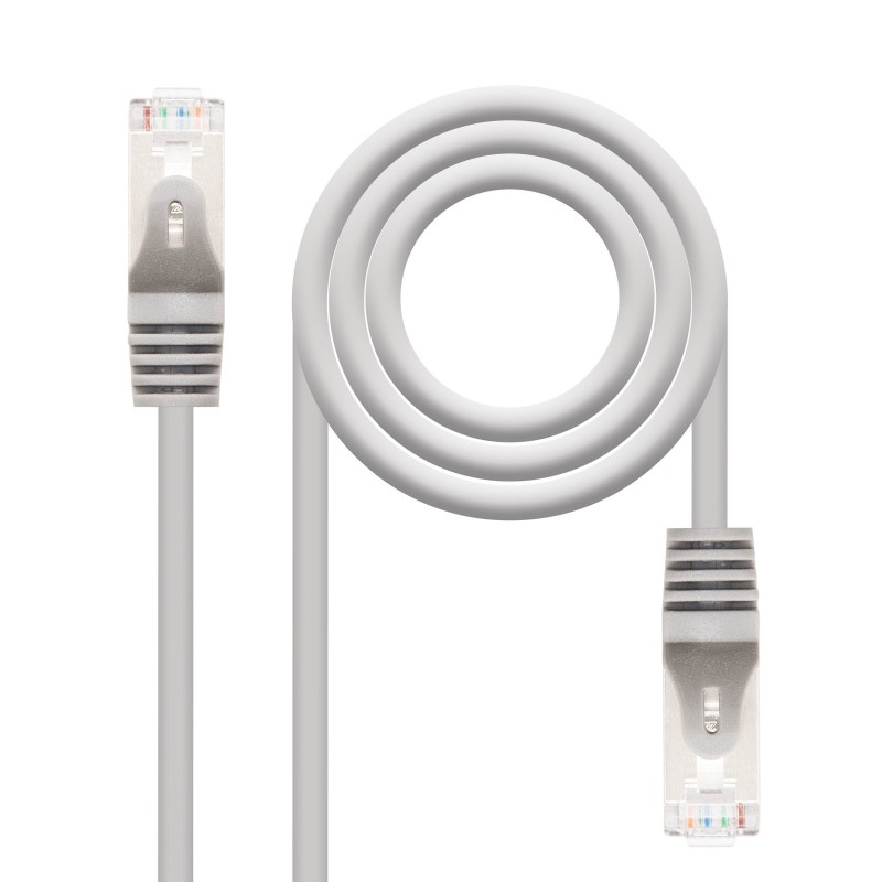 10m Cat6e cable de red Gris F/UTP (FTP)