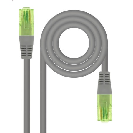 Cable de Red Latiguillo RJ45 CAT.6 UTP AWG26 CCA  Gris  30 m