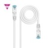 Cable de Red Cat.7 600MHZ LSZH SFTP PIMF AWG26  Blanco  30 cm