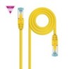 Cable de Red Cat.7 600MHZ LSZH SFTP PIMF AWG26  Amarillo  30 cm