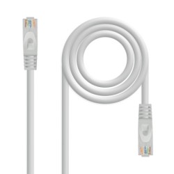Cable de red latiguillo RJ45 LSZH CAT.6A UTP AWG24  Gris  1.5 m