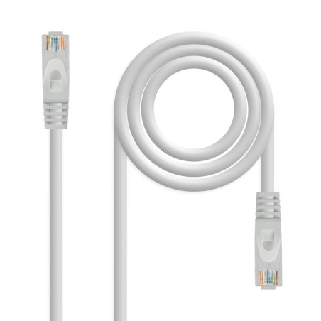 Cable de red latiguillo RJ45 LSZH CAT.6A UTP AWG24  Gris  1.5 m