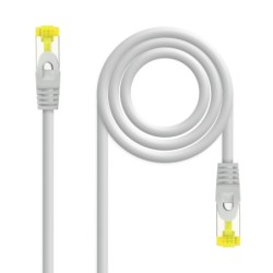 Cable de red latiguillo RJ45 LSZH Cat.6A SFTP AWG26  Gris  2.0 m