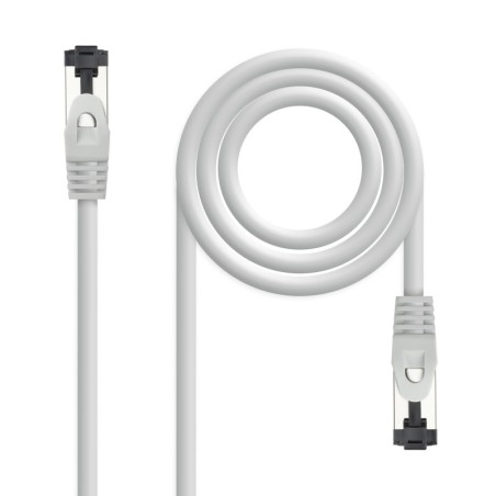Cable de Red Latiguillo Cat.8.1 2GHz LSZH SSTP AWG26  Gris  1 m