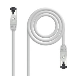 Cable de Red Latiguillo Cat.8.1 2GHz LSZH SSTP AWG26  Gris  7 m