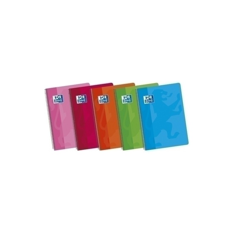 BLOCK OXF.SCH.BLANDA F 80h LISO COL.(5) - Pack de 5 unidades