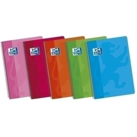 BLOCK OXF.SCH.BLANDA F 80h LISO COL.(5) - Pack de 5 unidades