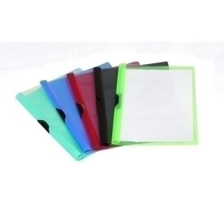 DOSSIER CLIP CARCH.PP TR. A4 p.MET.30h - Pack de 5 unidades