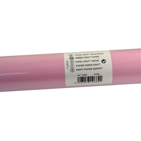 PAPEL EMB.KRAFT SADIP.FUSION 1x25 m ROSA
