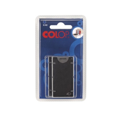 BLISTER 2 ALMOHADILLAS E/15 AZUL COLOP 107252