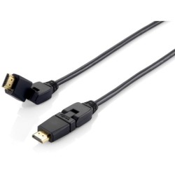 119362 Cable HDMI 2.0 giratorio  2 0 m  conector giratorio  4K/60 Hz
