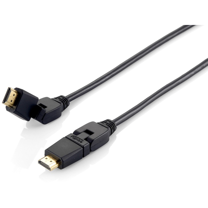 119362 Cable HDMI 2.0 giratorio  2 0 m  conector giratorio  4K/60 Hz