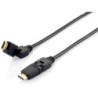 119362 Cable HDMI 2.0 giratorio  2 0 m  conector giratorio  4K/60 Hz