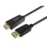 119390 Cable adaptador de DisplayPort a HDMI  2 0 m