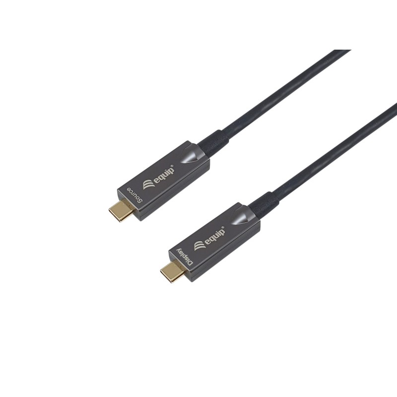 119461 Cable ptico activo USB-C a C  M/M  5 0m  PD 60W  4K/60Hz  10Gbps  Vdeo+Datos+PD