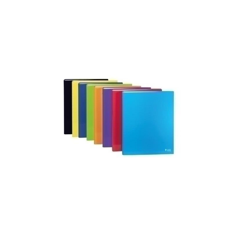 CARPETA CARCHIVO LUZ F 4 AN.25 NEGRO - Pack de 4 unidades