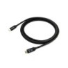 128347 Cable USB 3.2 Gen 1 C a C  M/M   2 0m  PD 60W  5Gbps  Negro