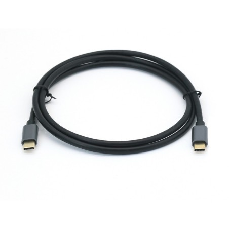 128353 Cable USB 3.2 Gen 2 C a C  M/M  0 5m  PD100W   4K/60Hz  10Gbps  Negro