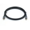 128353 Cable USB 3.2 Gen 2 C a C  M/M  0 5m  PD100W   4K/60Hz  10Gbps  Negro