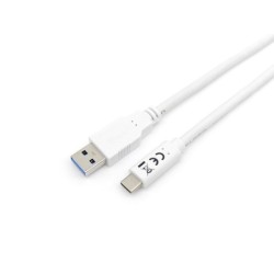 128364 Cable USB 3.2 Gen 1 C a A  M/M   2 0m  5Gbps  Blanco