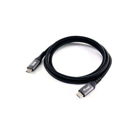 128383 Cable USB 4 Gen 3 C a C  M/M  2 0m  PD3.1 240W  8K/60Hz  40Gbps  Negro