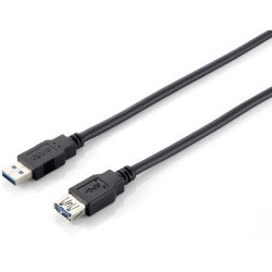 128399 Cable de extensin USB 3.0  A/M a A/F  3 0 m  5 Gbps  negro