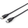 128399 Cable de extensin USB 3.0  A/M a A/F  3 0 m  5 Gbps  negro