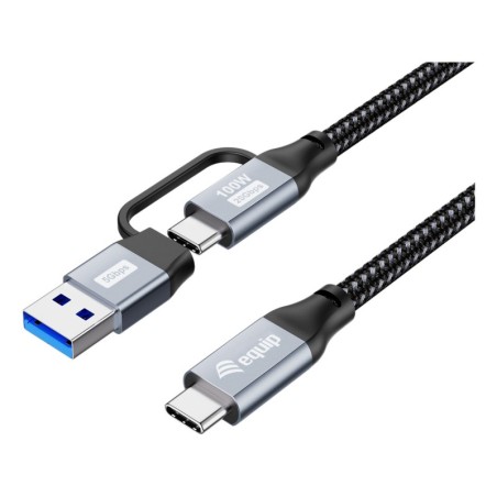 128432 cable USB USB 3.2 Gen 2x2 2 m USB A/USB C USB C 20 Gbit/s 100 W Negro