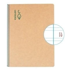 BLOCK ESCOLOFI GREEN A4 50h PT.3 80g C/M - Pack de 5 unidades