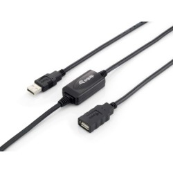 133310 cable USB USB 2.0 10 m USB A Negro