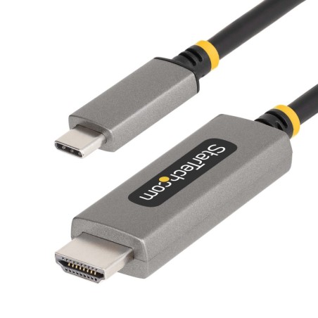 Cable Adaptador de 1m USB-C a HDMI - 8K 60Hz - 4K 144Hz - HDR10 - Cable Conversor de Vdeo USB tipo C a HDMI 2.1 - Modo Alt DP - 