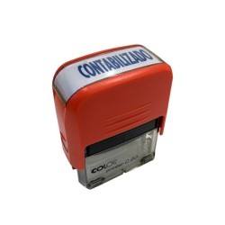 SELLO DE ENTINAJE PRINTER FORMULA CONTABILIZADO COLOP 151712
