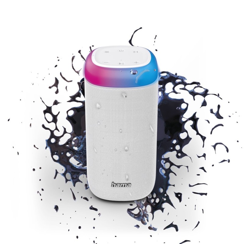 Shine 2.0 Altavoz portátil estéreo Blanco 30 W