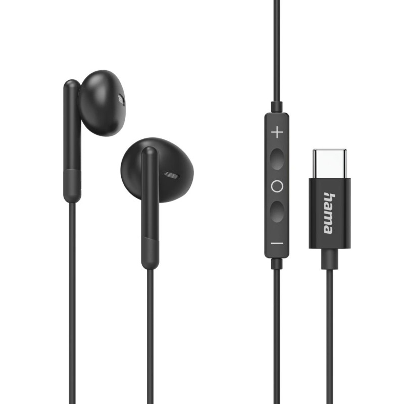 Classy Auriculares Alámbrico Dentro de oído Llamadas/Música USB Tipo C Negro