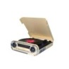 01TT15 tocadisco Tocadiscos de tracción por correa Beige  Negro